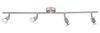 LED Deckenleuchte, Chrom, Spots beweglich, L 84,5 cm Bild 4