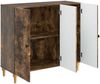 vidaXL Sideboard Geräucherte Eiche 89 x 34,5 x 80 cm Holzwerkstoff 894190 Bild 3