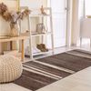 Mazovia Läufer Läufer Flurläufer Modern für Vorzimmer, Küche - Braun, 70 x 100 cm, Kurzflor, Meterware, Höhe 10 mm Bild 2
