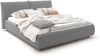 KAWOLA Bett HENRY Polsterbett Cord grau 200x200cm Bild 3