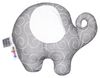 Belily 'Elefant' Kuschelkissen (Vogelhaus Zimmer) grau/weiß Bild 2