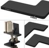 Eckregal Curva Schwarz 40.5 x 2.5 cm 3er Set Vicco Bild 5