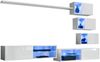 Hängende Wohnwand Switch XXIV in Weiß 250 x 150 10-teilig Bild 2