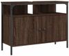 vidaXL Waschbeckenunterschrank Braun Eiche 80x30x60 cm Holzwerkstoff 842445 Bild 2