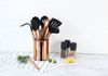 ECHTWERK Küchenorganizer-Set, (Set, 10-tlg), Kochbesteck mit Edelstahlgriff, Antihaft Silikon, Utensilienhalter Bild 3