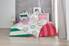 Sympathica Renforce Bettwäsche Streifen Wende rot pink rosa 123104-44 135x200 cm Bild 3