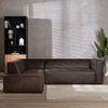 Bronx71 Ecksofa Memphis Leder braun links Bild 2