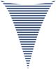 vidaXL Sonnensegel Blau und Weiß 3 x 4 x 4 m 100 % Polyester Oxford 42031183 Bild 2