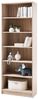 Regal Olfen / Optimus, Holzwerkstoff, Holzfarben, 72 x 198 x 34 cm Bild 3