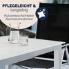 CASARIA® Aluminium Sitzgruppe Bern 6+1 Verstellbare Hochlehner Silber Bild 5