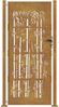 vidaXL Gartentor 100x200 cm Cortenstahl Bambus-Design 153189 Bild 4