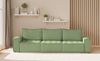 Sofaset Modulsofa-Set 6-teilig SANDE 3-2-1 Stoff Alpine Hellgrün Bild 4