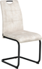 Esszimmerstuhl 4er Set CISCO Stoff Hellbeige Bild 4