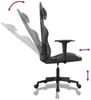 vidaXL Gaming-Stuhl Schwarz und Tarnfarben Kunstleder 3143698 Bild 4