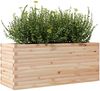 vidaXL Pflanzkübel 110x40x45,5 cm Massivholz Kiefer 847273 Bild 4