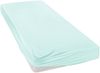 Janine Mako Jersey Spannbetttuch Bettlaken 180 - 200 x 200 cm OVP 5007 22 morgennebel Bild 4