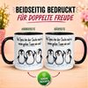 Momentals Tasse Abschied – „Viel Spaß bei der Suche“ – Abschiedsgeschenk Kollegen, Gratis Versand · Links-&Rechtshänder · Spülmaschinenfest Bild 3