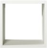vidaXL Brennholzregal Weiß 100x40x100 cm Stahl 850969 Bild 4