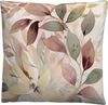 biberna Satin Bettwäsche 0614471 BLÄTTERRANKE, macchiato, 1x 135x200 cm + 1x 80x80 cm Bild 3