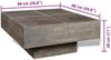 vidaXL Couchtisch Dunkelbraun Quadratisch Massivholz Mango 241133 Bild 5