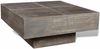vidaXL Couchtisch Dunkelbraun Quadratisch Massivholz Mango 241133 Bild 2