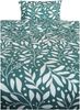 Bettwäsche 100% Baumwolle Jersey – Ganzjahresbettwäsche geblümtes Design 155 x 220 cm Bild 3