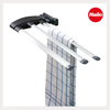 Hailo Secco Alu Line Handtuchhalter Handtuchauszug Aluminium 3 er Handtuchstange Bild 3