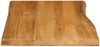 vidaXL Tischplatte mit Baumkante 80x60x3,8 cm Massivholz Mango 370788 Bild 4