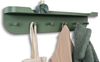 Wandgarderobe >Jil< in grün, Metall - 70x15x12cm (BxHxT) Bild 3