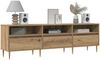 TV-Schrank, TV-Lowboard Artisan-Eiche 150x30x44,5 cm Holzwerkstoff Bild 2