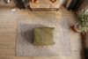 KAWOLA Polsterhocker CELESTE Hockerbank Leder camel 48 x 80 x 120 cm Bild 4
