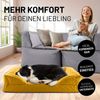 Lumaland Hundebett In-& Outdoor M 90x65x18cm senfgelb vakuumiert Bild 3