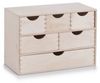 Zeller Present Aufbewahrungsbox Zeller 6er Schubladenelement Mini-Kommode aus Birkenholz Bild 4
