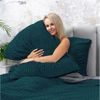 One Home Bettwäsche Winter Cashmere Touch Cord Optik, Fleece, 3 teilig, flauschig warmes Teddy Plüsch, Doppelbett Bild 3