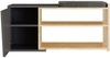 Schuhschrank, 'Fiona', 37 x 47 x 104, Eiche, Anthrazit Bild 4