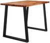 vidaXL Esstisch Baumkante 110x70x75 cm Massivholz Akazie 353288 Bild 3