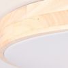 Brilliant Leuchten No. G97068-75 Slimline LED Wand- & Deckenleuchte 49cm holz hell weiß 3000-6000K Bild 3