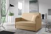 Zweiersessel ASTRA II, 2-Sitzer Schlafsofa, Jugendsofa mit Schlaffunktion, ausziehbare Couch, mit Bettkasten, inkl. Kissen, Kronos 35, 85 x 97 x 120 cm Bild 2