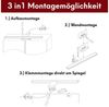 kalb LED Spiegelleuchte 100cm LED Badleuchte Badlampe Spiegellampe 230V, silbergrau, warmweiß Bild 4