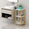 Casaria Standregal Bad Badregal Holz Bambus 3 Etagen Bild 2