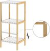 Casaria Standregal Bad Badregal Holz Bambus 3 Etagen Bild 3