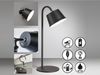 2er SET kabellose Outdoor Lampen - 3in1 Tischlampe / Wandlampe & Deckenleuchte Bild 3