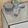 vidaXL Küchenaufbewahrung mit Regal Silber 60 x 50 x 92 cm Stahl 874994 Bild 5