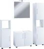 VCM Badmöbel Sets Flandu 917690 Weiß H. 160 x B. 122 x T. 30 cm Bild 2