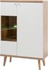 andas Vitrine Merle Scandi Design, Höhe 134 cm Bild 3