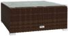 vidaXL 9-tlg. Garten-Lounge-Set mit Kissen Poly Rattan Braun 3102555 Bild 5
