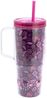 Disney Minnie Mouse Trinkbecher mit Strohhalm und Henkel Doppelwandig 860 ml Bild 3