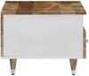 vidaXL Couchtisch 80x54x40 cm Massivholz Mango 4018677 Bild 4