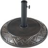 Sonnenschirmständer Bisegna Beton Ø50x7cm Bronzefarben 25 kg [casa. pro] Bild 4