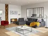 Vente-unique - Couchtisch Design - Marmor & Metall - Schwarz & Weiß - ARETHA von Pascal MORABITO Bild 5